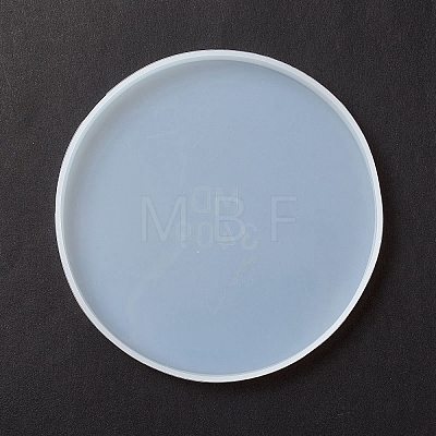 DIY Flat Round Cup Mat Silicone Molds X-DIY-E036-02-1