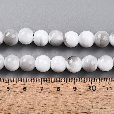 Baking Paint Glass Beads X1-DGLA-N013-10mm-01-1
