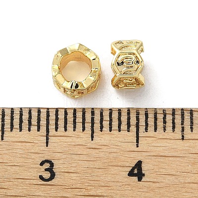 Brass Beads KK-P256-06G-1
