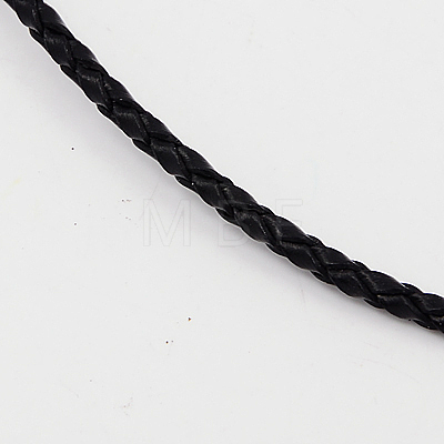 Braided Leather Cords X-NCOR-D002-533mm-17-1