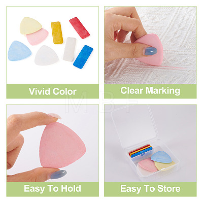 8Pcs 2 Styles Professional Tailors Chalk Pen Sets SENE-TA0001-02-1