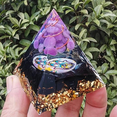 Orgonite Pyramid Resin Energy Generators PW-WG0FA64-01-1