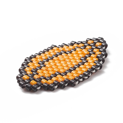 Handmade Loom Pattern MIYUKI Seed Beads PALLOY-MZ00066-03-1