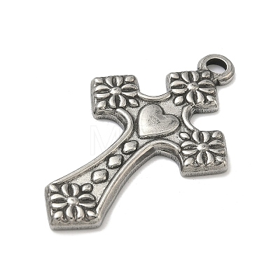 304 Stainless Steel Pendants STAS-P449-03E-P-1