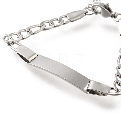 304 Stainless Steel Kids Bracelets BJEW-M233-07P-1