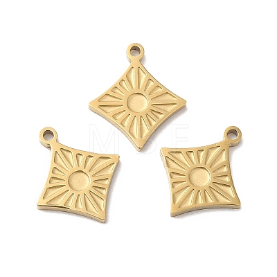 Ion Plating(IP) 316L Surgical Stainless Steel Charms X-STAS-H213-40G-1