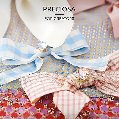 Preciosa® MAXIMA Crystal Round Stones Y-PRC-RBSS8-30010-1