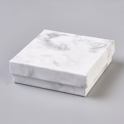 Paper Cardboard Jewelry Boxes LS-CBOX-E012-02A-1