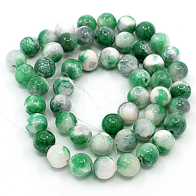 Natural Persian Jade Beads Strands G-D434-4mm-M-1