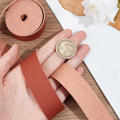 2M Flat Microfiber Imitation Leather Cord FIND-WH0420-75B-02-1