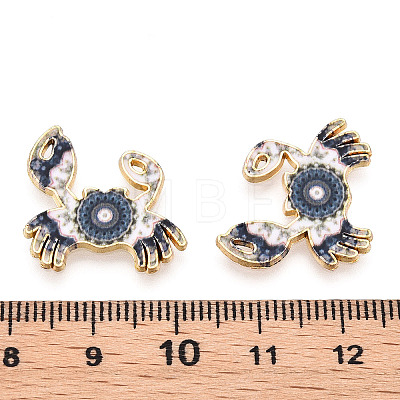 Printed Alloy Pendants ENAM-N056-201D-1