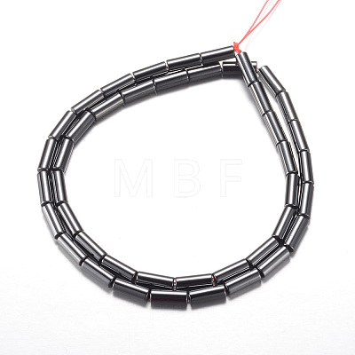 Magnetic Synthetic Hematite Bead Strands G-A164-05A-1