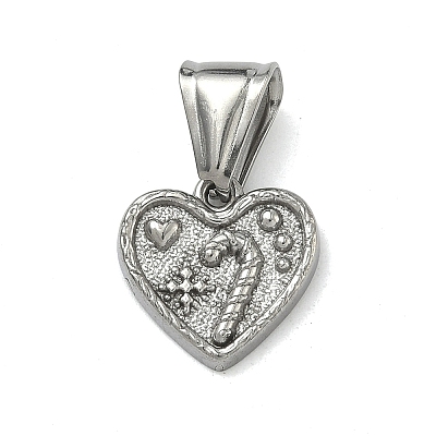 304 Stainless Steel Pendants STAS-D225-05P-1
