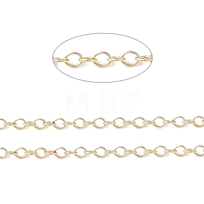 Brass Cable Chains CHC-M023-03G-1