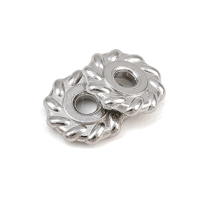 304 Stainless Steel Spacer Beads SA-CBAC865-15P-1