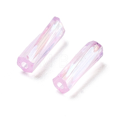 10G Ceylon Glass Twist Bugle Beads X-SEED-L012-01D-1