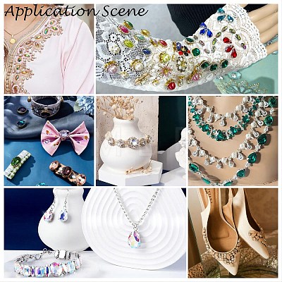 Sew on Rhinestone RGLA-T038-8mm-19-1
