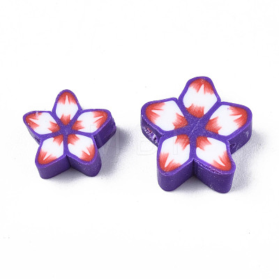 Handmade Polymer Clay Beads CLAY-N008-044-1