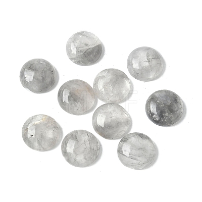 Natural Cloudy Quartz Cabochons G-Z075-06H-1