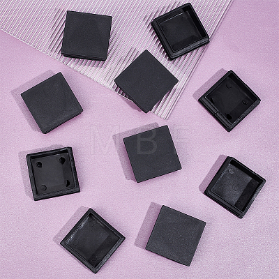 Square Plastic Chair Plugs FIND-WH0127-73-1