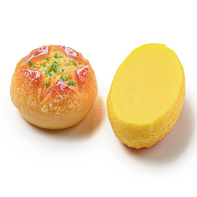 Opaque Resin Imitation Food Decoden Cabochons RESI-G100-01E-1