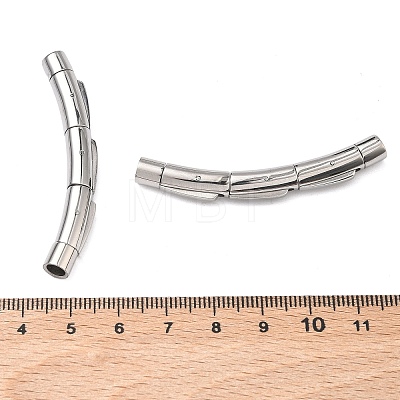 304 Stainless Steel Bayonet Clasps STAS-A138-04P-1