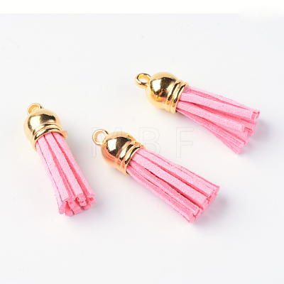 Faux Suede Tassel Pendant Decorations FIND-T002-B18-1