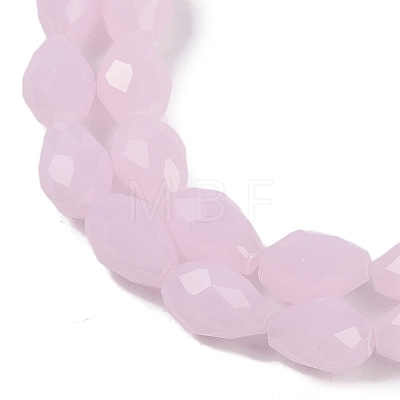 Electroplate Imitation Jade Glass Beads Strands EGLA-N013-J6mm-D01-1
