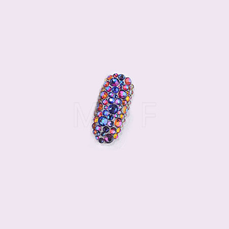 Glass Rhinestone Flat Back Cabochons RGLA-S002-06SS-43-1