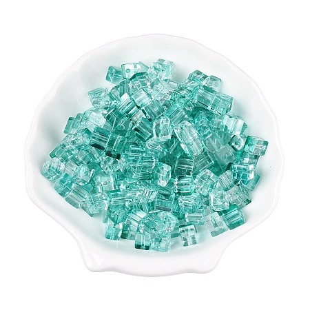 Baking Paint Transparent Glass Beads X1-DGLA-N005-01A-04-1