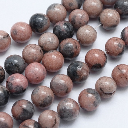 Natural Gemstone Beads Strands X-G-K274-01-8mm-1