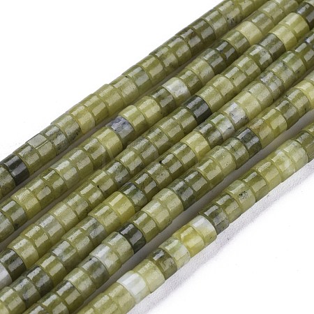 Natural TaiWan Jade Beads Strands G-F631-A37-1