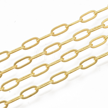 Brass Paperclip Chains CHC-S008-001D-G-1