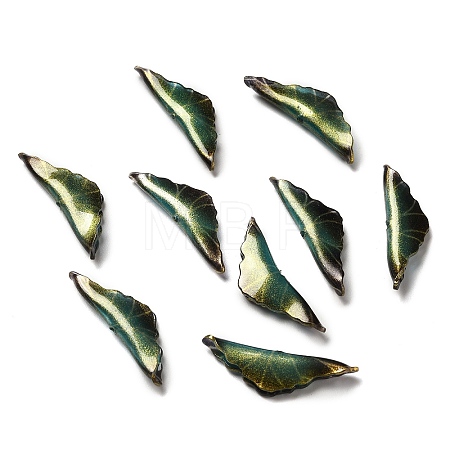 Leaf Opaque Acrylic Beads SACR-C002-19-1
