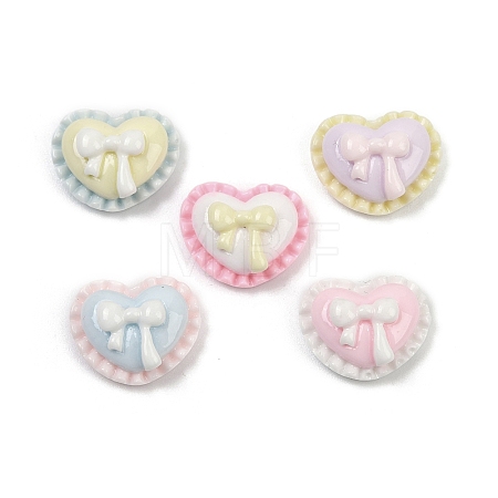 Opaque Resin Cabochons X-RESI-K043-06C-1