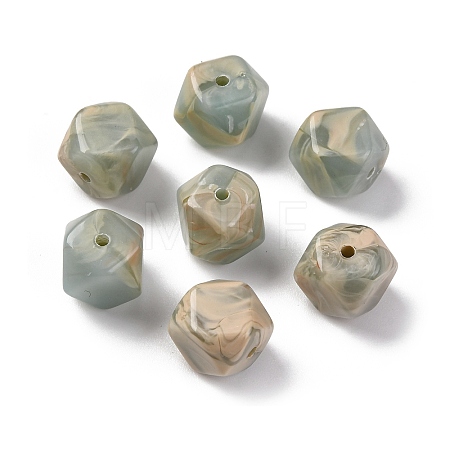 Acrylic Beads OACR-Z025-05-1
