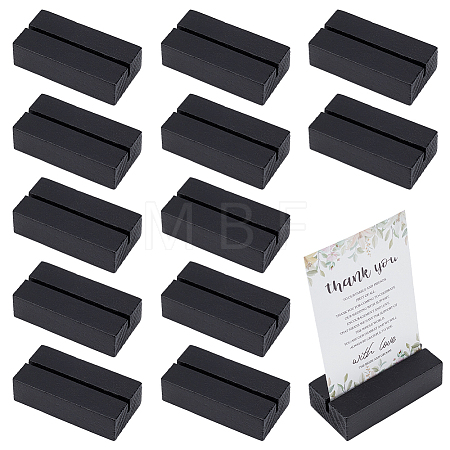 3 Bags Wood Name Card Holders WOOD-UN0001-35B-1