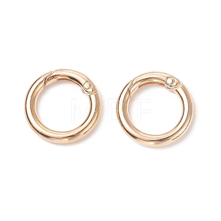 Alloy Spring Gate Rings PALLOY-O058-01-1