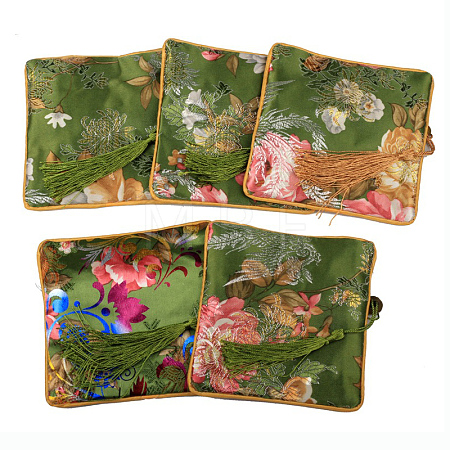 Retro Square Cloth Zipper Pouches CON-PW0001-095F-1