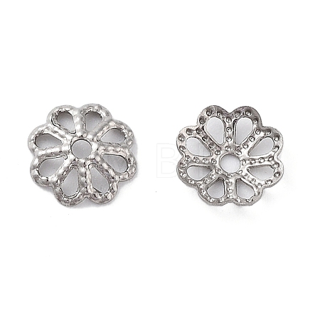 Non-Tarnish 316 Stainless Steel Bead Caps STAS-K274-04P-1