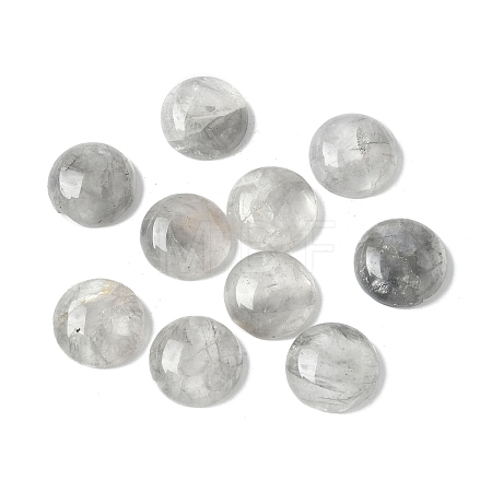 Natural Cloudy Quartz Cabochons G-Z075-06H-1