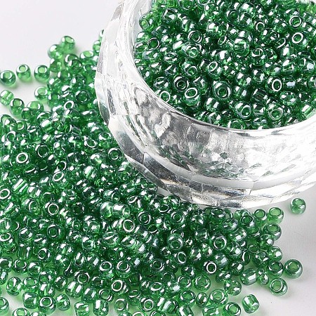 (Repacking Service Available) Glass Seed Beads SEED-C015-2mm-107B-1