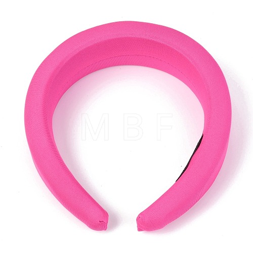 Polyester Sponge Thick Hairbands OHAR-O018-03F-1