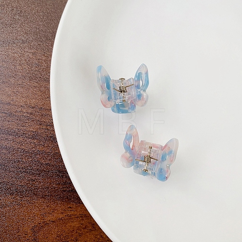 Butterfly Cellulose Acetate(Resin) Claw Hair Clips PW-WG2A5C1-01-1