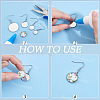 60Pcs 304 Stainless Steel Earring Hooks STAS-BBC0009-93A-6