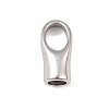 Tarnish Resistant 304 Stainless Steel Cord Ends STAS-N034-16-2