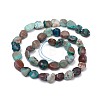 Natural Chrysocolla Beads Strands X-G-L493-61-3