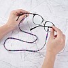 Ethnic Style Anti-skidding Flat Eyeglasses Chains AJEW-TA0016-05-7