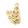 Brass Micro Pave Cubic Zirconia Pendants LS-ZIRC-P113-02G-1