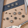 120 Bags Zinc Alloy Decorative Rivets FIND-FH0017-90B-4